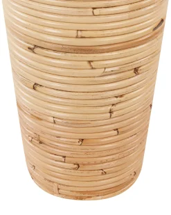 Wazon dekoracyjny ELATIA Rattan 50 cm Naturalny