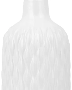 Wazon dekoracyjny EMAR Kamionka 31 cm Biały