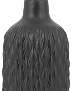 Wazon dekoracyjny EMAR Kamionka 31 cm Czarny