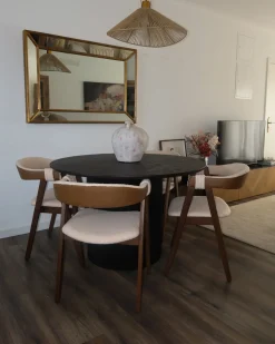 Wazon dekoracyjny IPOH Ceramika 30 cm Złamana biel