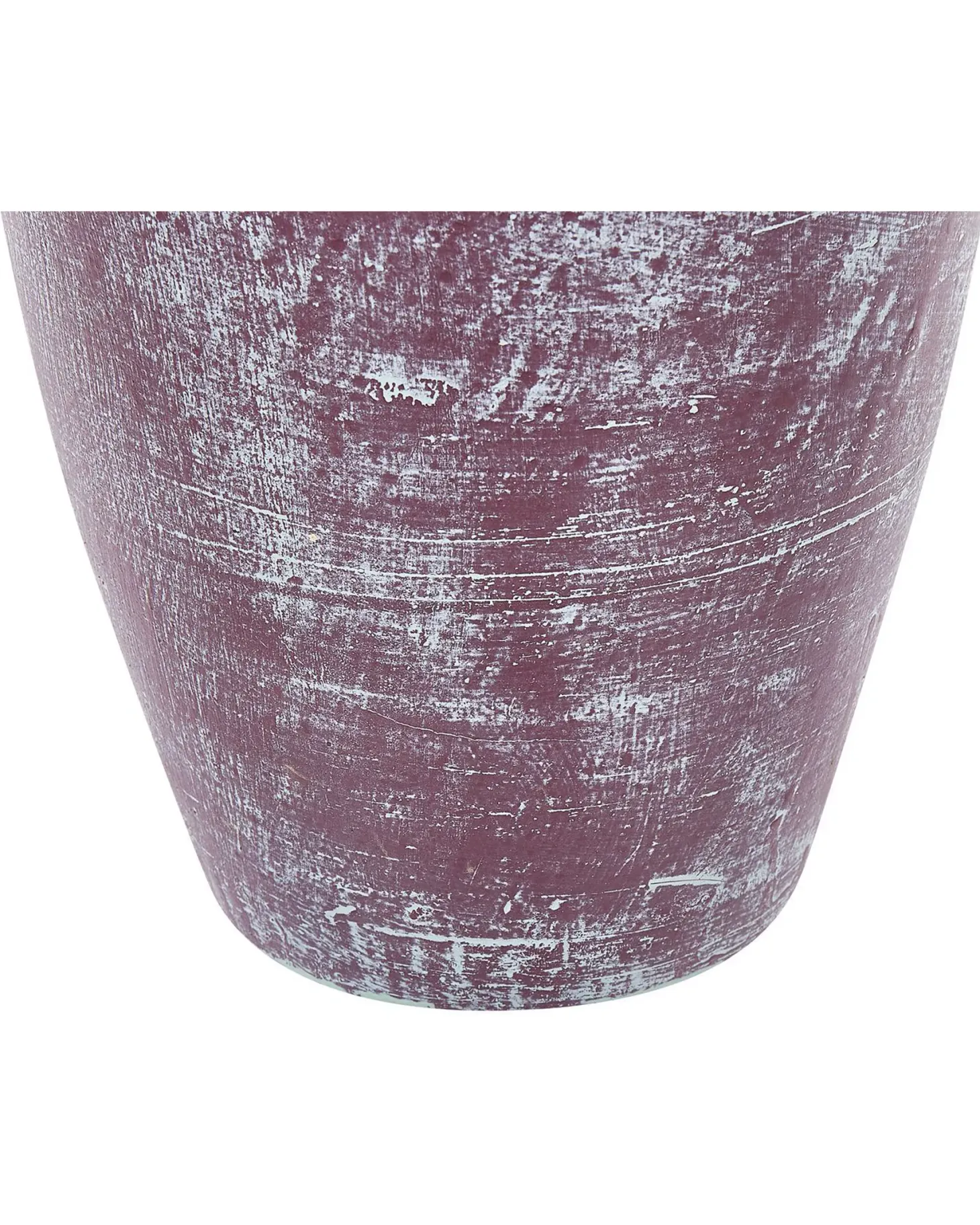 Wazon dekoracyjny KARDIA Ceramika 57 cm Brązowy
