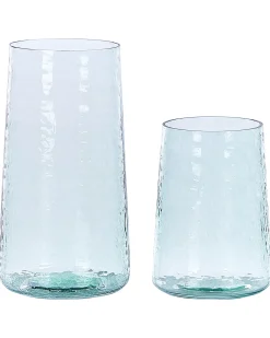 Wazon dekoracyjny KULCHE Szkło 25/17 cm Przezroczysty
