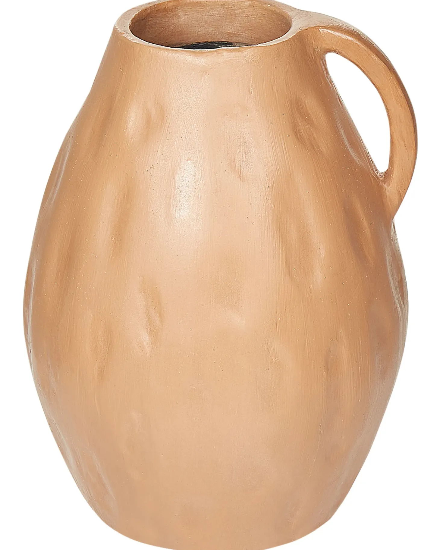 Wazon dekoracyjny KULIM Ceramika 40 cm Piaskowy