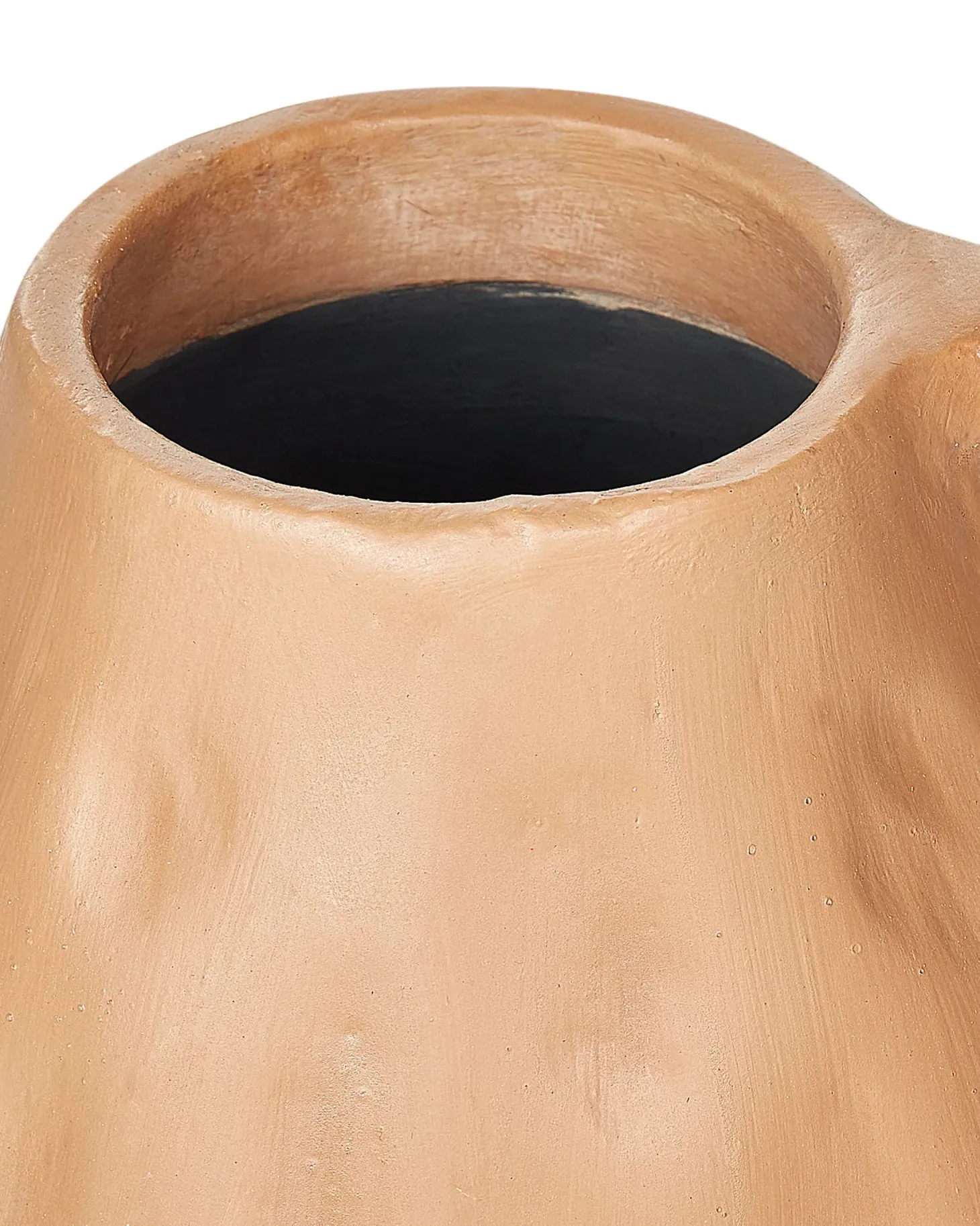 Wazon dekoracyjny KULIM Ceramika 40 cm Piaskowy