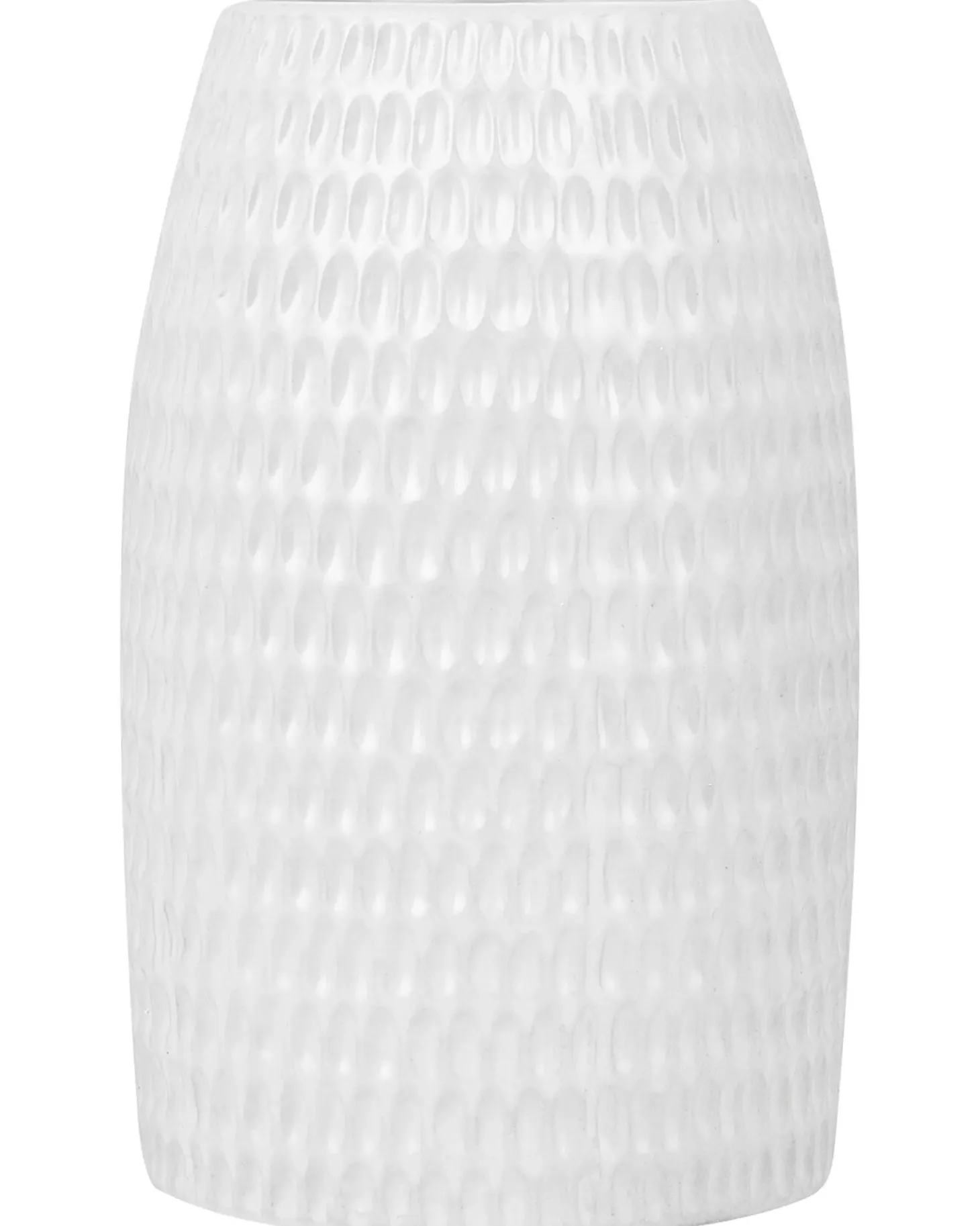 Wazon dekoracyjny LINZI Kamionka 25 cm Biały