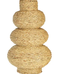 Wazon dekoracyjny MARANG Trawa morska 41 cm Naturalny