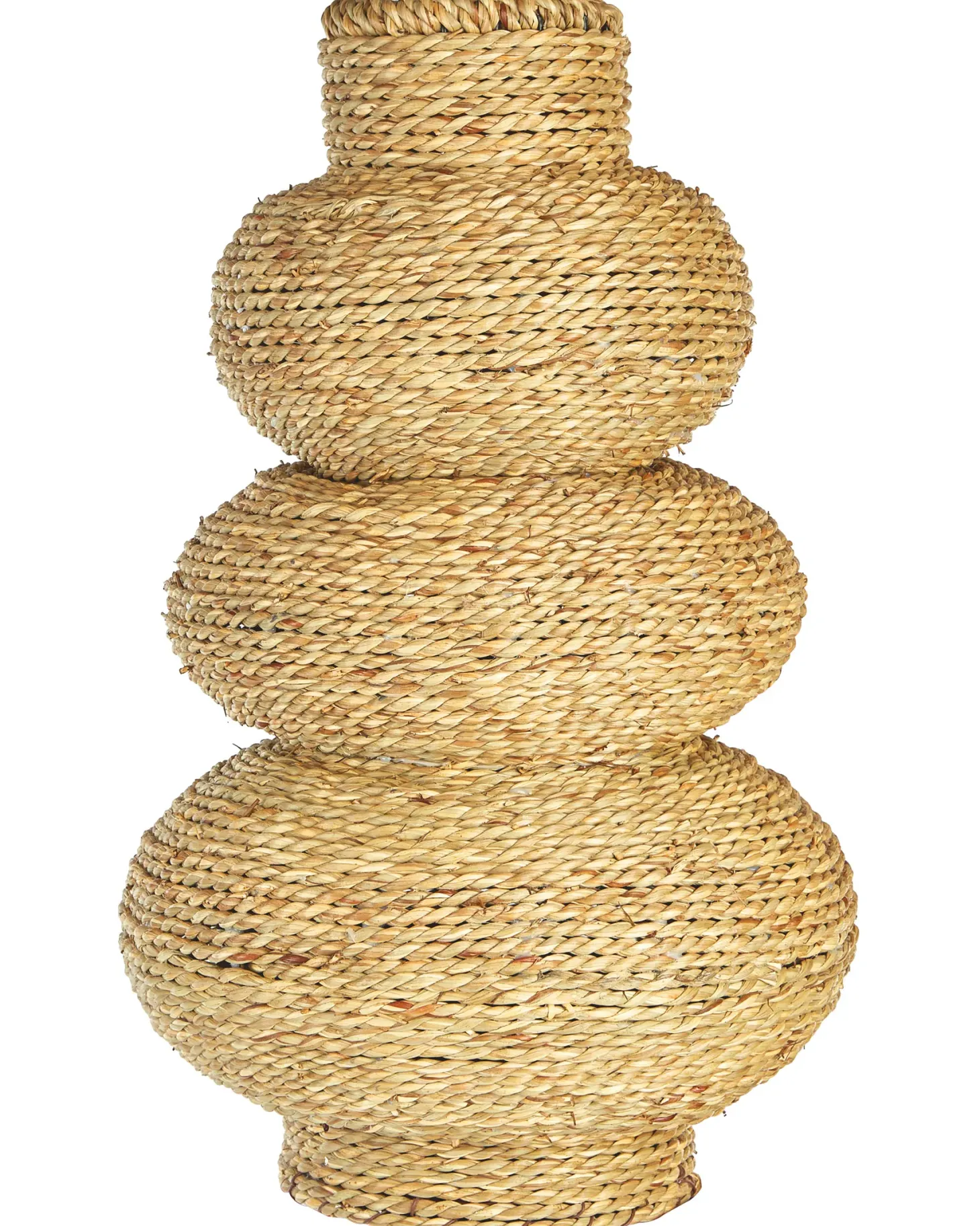 Wazon dekoracyjny MARANG Trawa morska 41 cm Naturalny