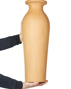 Wazon dekoracyjny MUAR Ceramika 60 cm Pomarańczowy