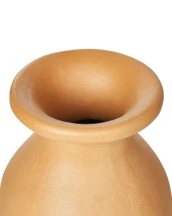 Wazon dekoracyjny MUAR Ceramika 60 cm Pomarańczowy
