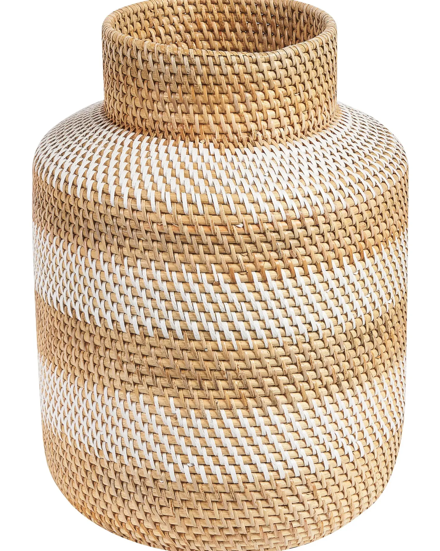 Wazon dekoracyjny RENUN Ceramika 36 cm Naturalny