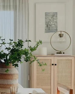 Wazon dekoracyjny RENUN Ceramika 36 cm Naturalny
