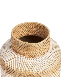 Wazon dekoracyjny RENUN Ceramika 36 cm Naturalny