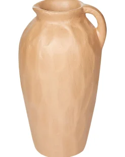 Wazon dekoracyjny TAIPING Ceramika 46 cm Piaskowy