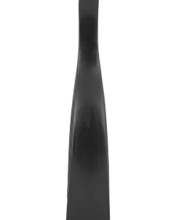 Wazon dekoracyjny THAPSUS Ceramika 39 cm Czarny