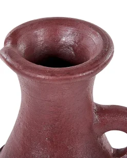 Wazon dekoracyjny VELIA Ceramika 50 cm Niebieski