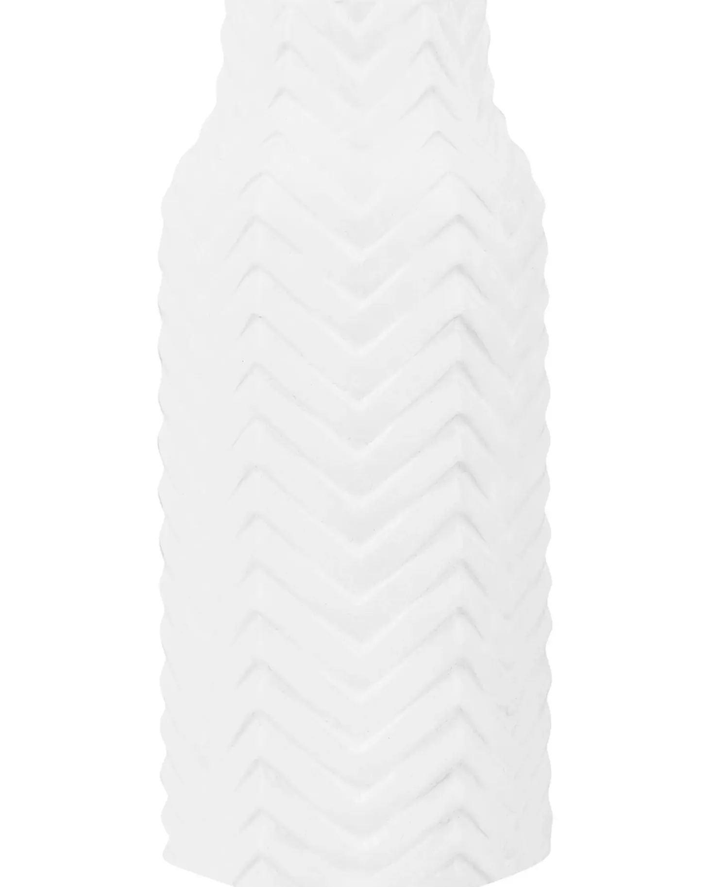 Wazon dekoracyjny XANTHOS Kamionka 32 cm Biały