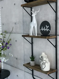 Wazon na kwiaty AENUS Kamionka 22 cm Biały
