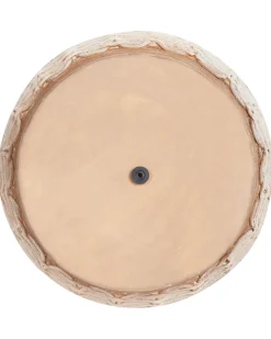 Wazon na kwiaty ALMIROS Ceramika 51 cm Jasnobrązowy