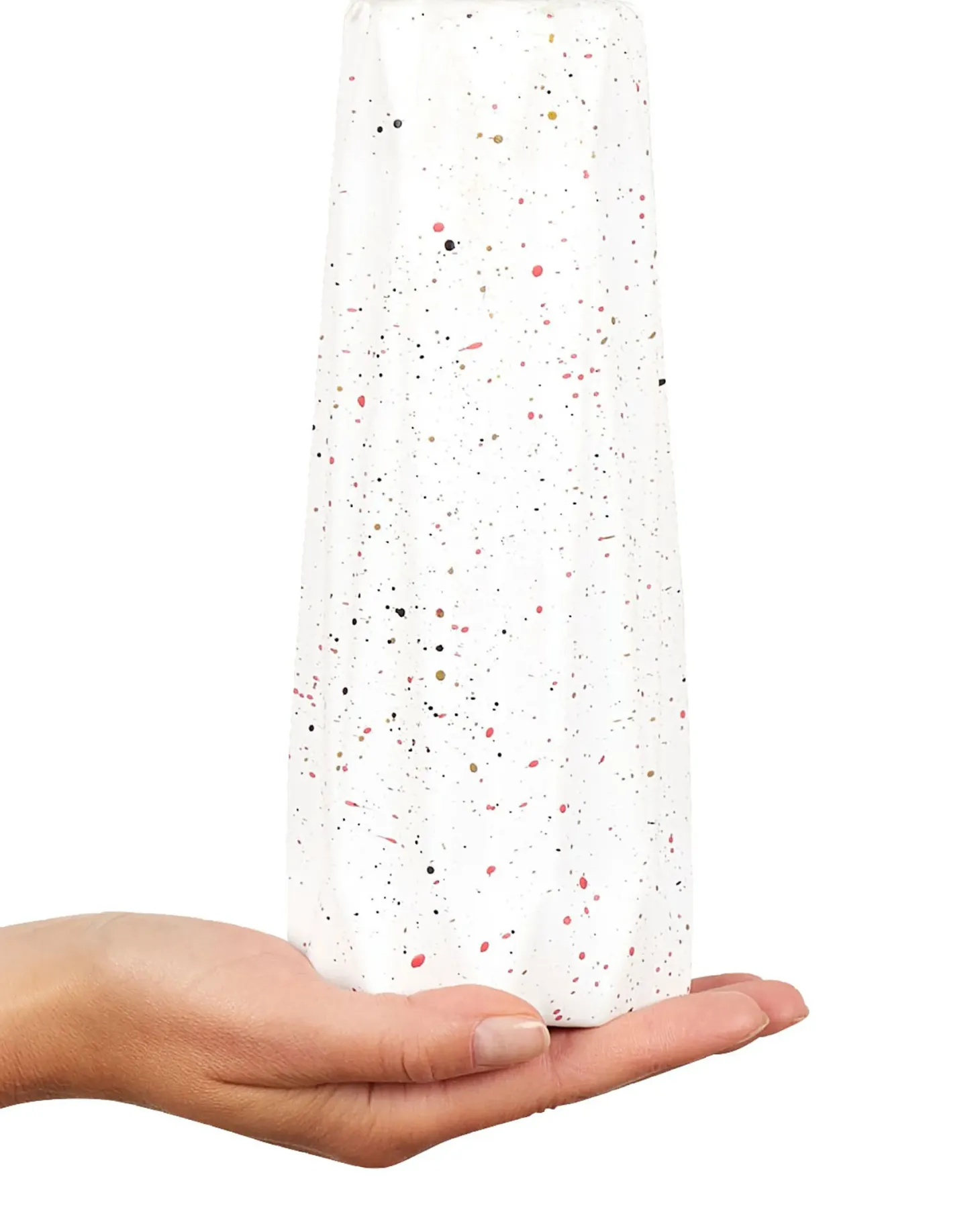 Wazon na kwiaty AMALIADA Kamionka 24 cm Biały