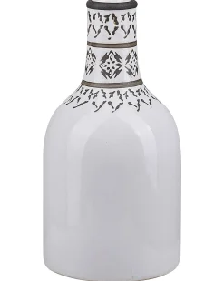 Wazon na kwiaty ANKON Kamionka 25 cm Biały