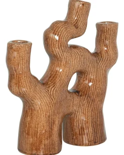 Wazon na kwiaty BARBUS Kamionka 31 cm Brązowy