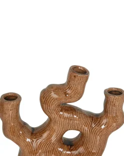 Wazon na kwiaty BARBUS Kamionka 31 cm Brązowy