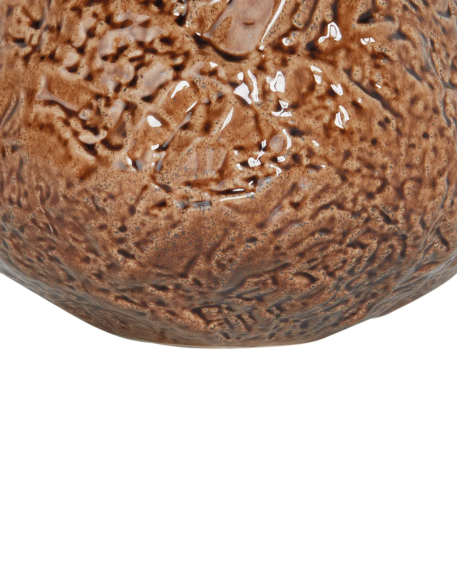 Wazon na kwiaty BETTA Kamionka 22 cm Brązowy