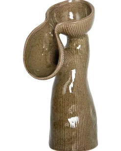 Wazon na kwiaty CALAMUS Kamionka 28 cm Zielony