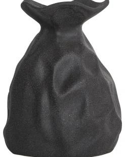 Wazon na kwiaty COONTAIL Kamionka 31 cm Czarny