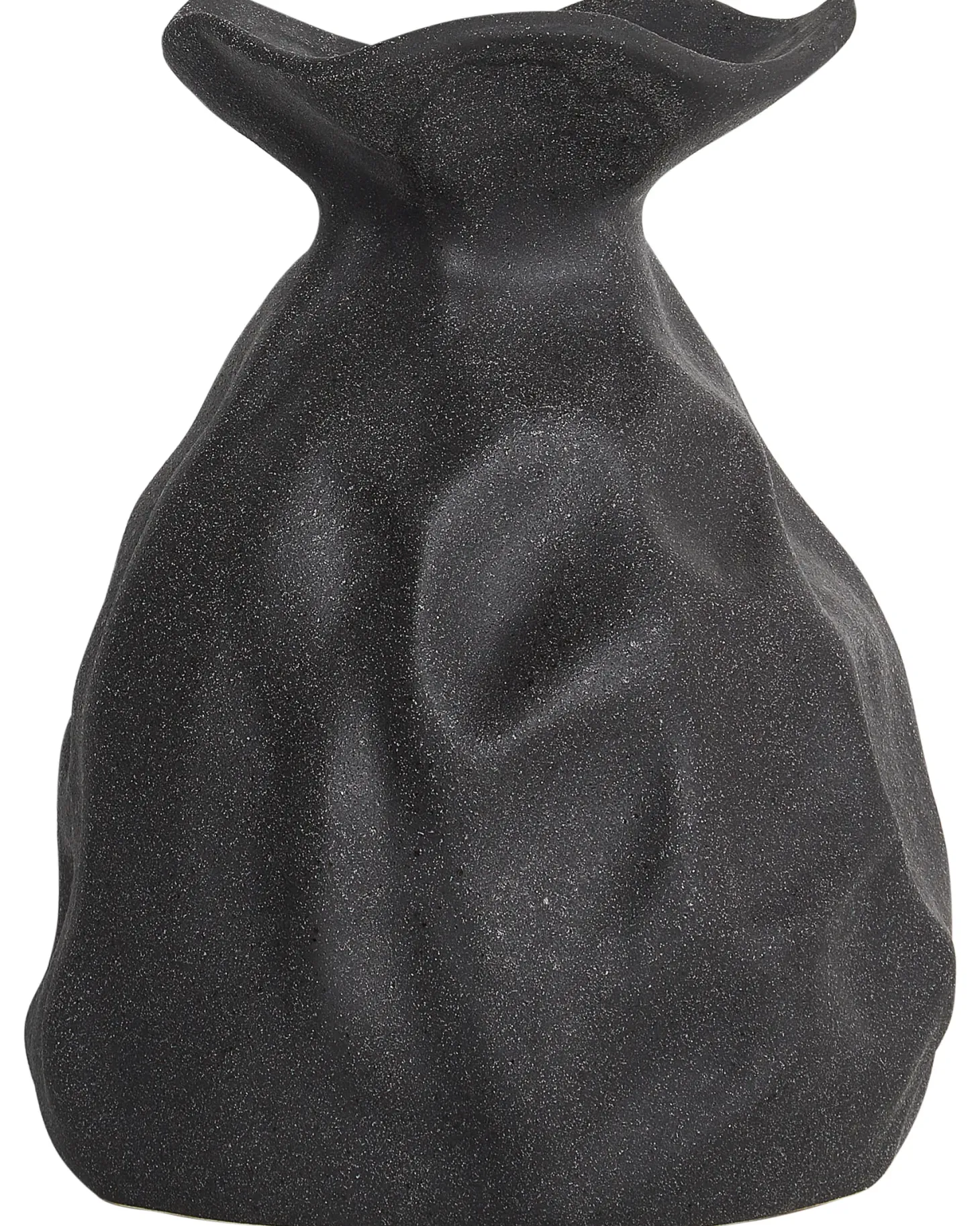Wazon na kwiaty COONTAIL Kamionka 31 cm Czarny