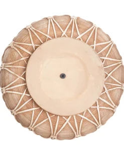 Wazon na kwiaty DOMOKOS Ceramika 38 cm Jasnobrązowy