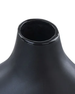 Wazon na kwiaty LAMIA Ceramika 30 cm Czarny