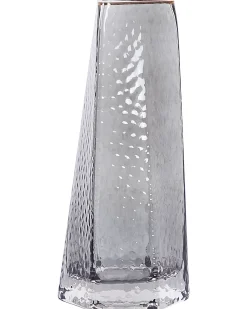 Wazon na kwiaty LILAIA Szkło 27 cm Szary
