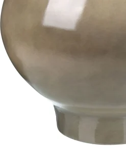 Wazon na kwiaty MAGAN Ceramika 31 cm Beżowoszary