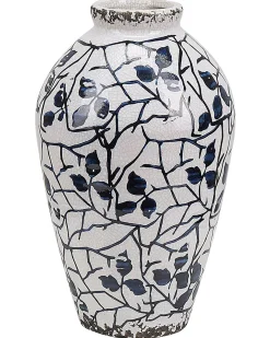 Wazon na kwiaty MALLIA Kamionka 20 cm Biały