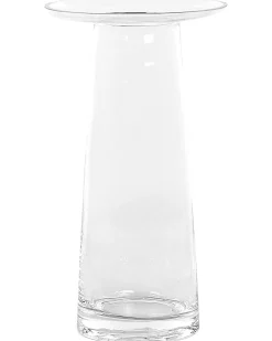 Wazon na kwiaty MANNA Szkło 26 cm Przezroczysty
