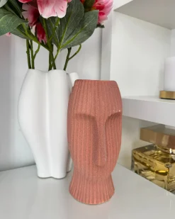 Wazon na kwiaty PALLINI Kamionka 24 cm Brzoskwiniowy