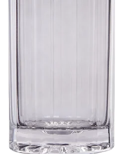 Wazon na kwiaty PERDIKI Szkło 30 cm Szary