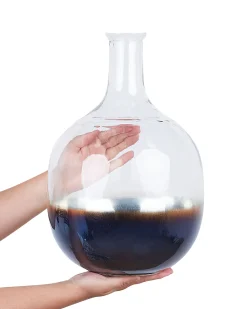 Wazon na kwiaty RAZALA Szkło 40 cm Kolorowy