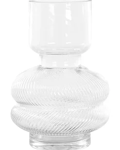 Wazon na kwiaty RODIA Szkło 24 cm Przezroczysty
