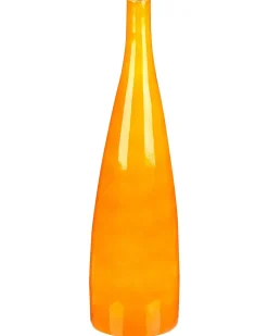 Wazon na kwiaty SABADELL Ceramika 50 cm Pomarańczowy