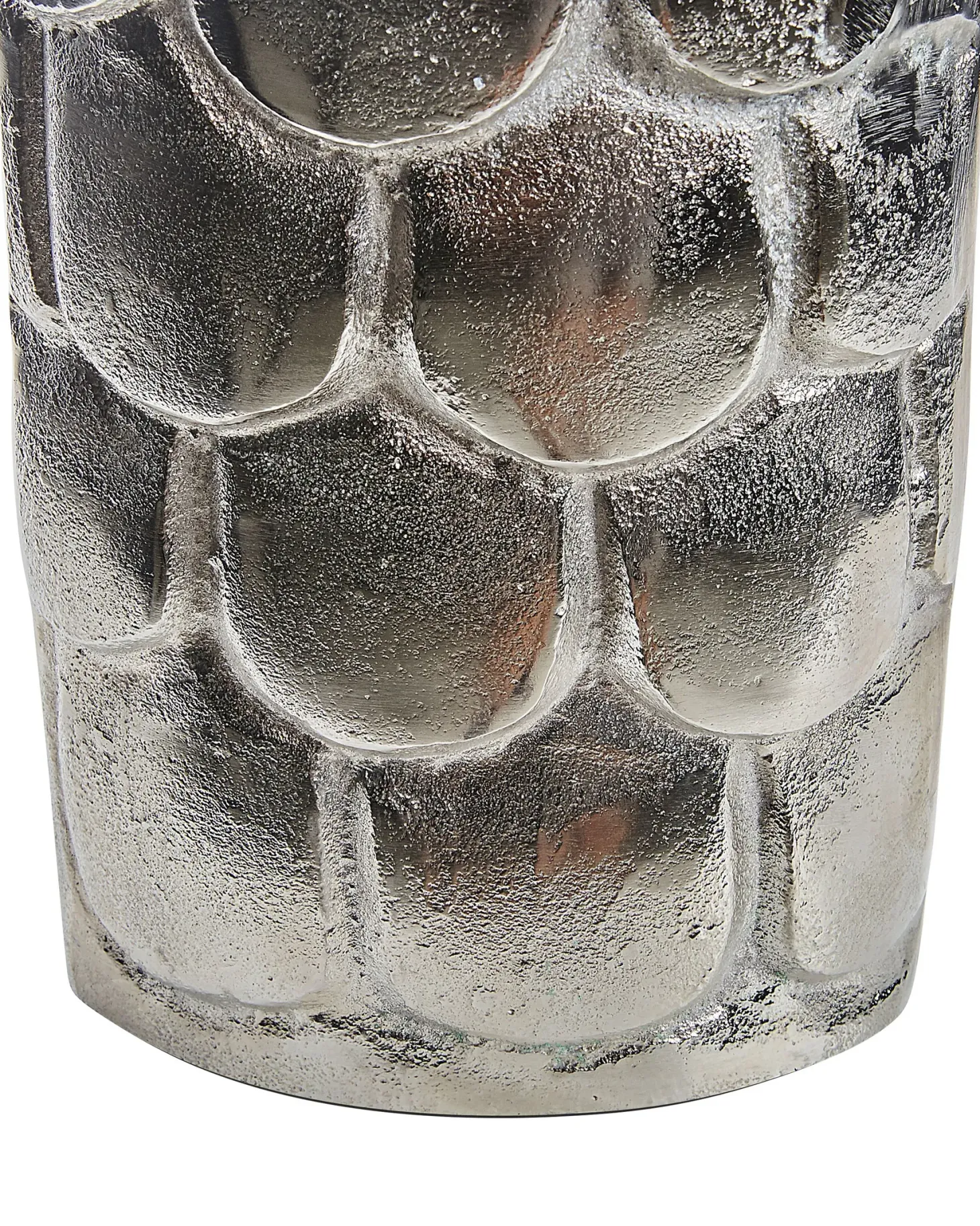Wazon na kwiaty SUKHOTHAI Metal 47 cm Srebrny