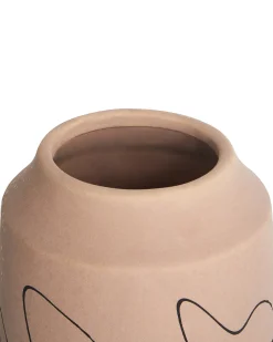 Wazon na kwiaty SUNFISH Kamionka 33 cm Piaskowy