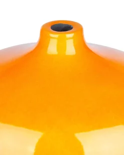 Wazon na kwiaty TERRASA Ceramika 37 cm Pomarańczowy