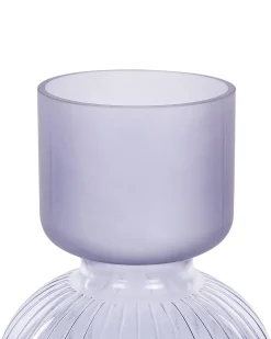 Wazon na kwiaty THETIDIO Szkło 26 cm Fioletowy