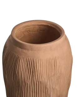 Wazon na kwiaty TRIKALA 50 cm Jasnobrązowy