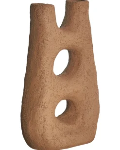 Wazon na kwiaty UARU Kamionka 27 cm Brązowy