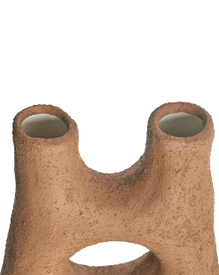 Wazon na kwiaty UARU Kamionka 27 cm Brązowy