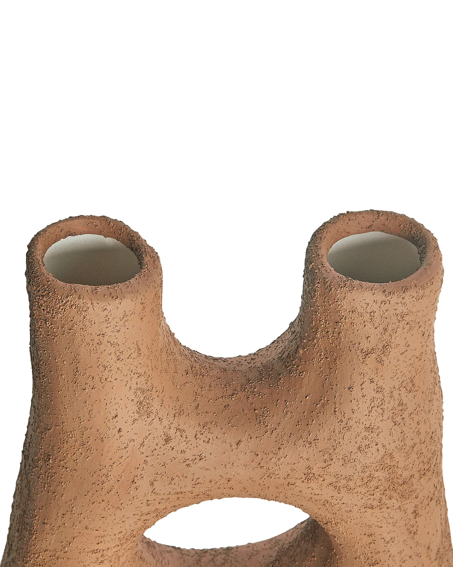 Wazon na kwiaty UARU Kamionka 27 cm Brązowy