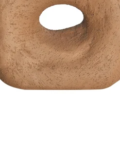 Wazon na kwiaty UARU Kamionka 27 cm Brązowy
